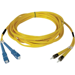 Picture of Tripp Lite 5M Duplex Singlemode 9/125 Fiber Optic Patch Cable SC/ST 16' 16ft 5 Meter