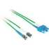 Picture of C2G-3m SC-ST 9/125 OS1 Duplex Singlemode PVC Fiber Optic Cable - Green