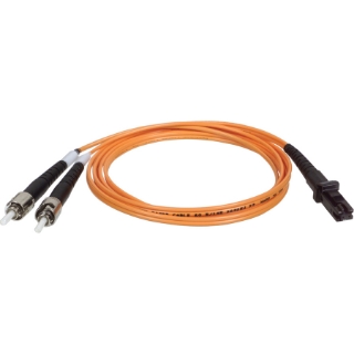 Picture of Tripp Lite 2M Duplex Multimode 62.5/125 Fiber Optic Patch Cable MTRJ/ST 6' 6ft 2 Meter