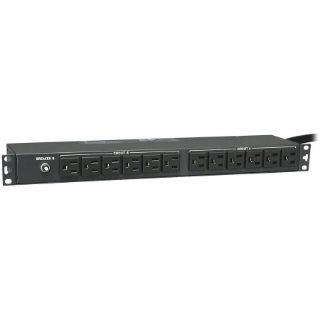 Picture of Tripp Lite PDU Basic 120V 30A 5-15R 24 Outlet L5-30P Horizontal 1URM