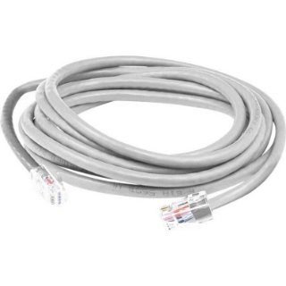 Picture of AddOn 2ft RJ-45 (Male) to RJ-45 (Male) White Cat5e UTP PVC Copper Patch Cable