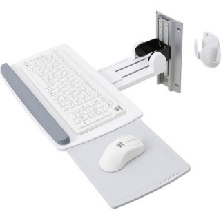 Picture of Ergotron Neo-Flex Wall Mount for Mouse, Keyboard - White