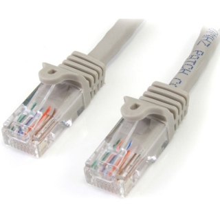 Picture of StarTech.com 7 ft Gray Snagless Cat5e UTP Patch Cable