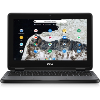 Picture of Dell Chromebook 11 3000 3100 11.6" Rugged Chromebook - HD - 1366 x 768 - Intel Celeron N4020 Dual-core (2 Core) - 4 GB Total RAM - 16 GB Flash Memory - Gray