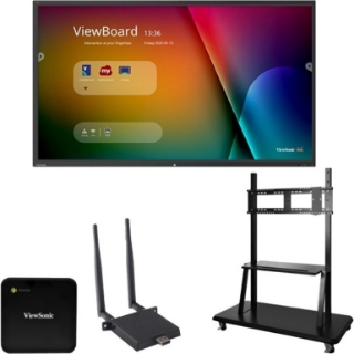 Picture of Viewsonic IFP7550-C2 -75" ViewBoard 4K Ultra HD Interactive Flat Panel Chrome Bundle 2