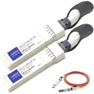 Picture of AddOn Extreme Networks 10GB-F10-SFPP Compatible TAA Compliant 10GBase-AOC SFP+ to SFP+ Direct Attach Cable (850nm, MMF, 10m)
