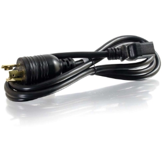 Picture of C2G 3ft 14AWG 250 Volt Power Cord (NEMA L5-20P to IEC320 C19)