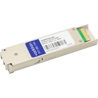 Picture of AddOn ADTRAN 1442901G1 Compatible TAA Compliant 10GBase-SR XFP Transceiver (MMF, 850nm, 300m, LC, DOM, Rugged)