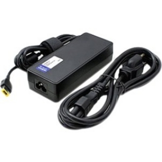 Picture of Lenovo 0B46994 Compatible 90W 20V at 4.5A Black Slim Tip Laptop Power Adapter and Cable