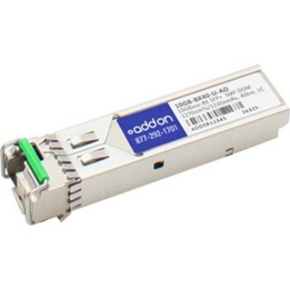 Picture of AddOn Extreme Networks 10GB-BX40-U Compatible TAA Compliant 10GBase-BX SFP+ Transceiver (SMF, 1270nmTx/1330nmRx, 40km, LC, DOM)