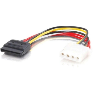 Picture of C2G 6in 15-pin Serial ATA Female to LP4 Female Power Cable