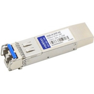 Picture of AddOn Enterasys 10GB-LR-SFPP Compatible TAA Compliant 10GBase-LR SFP+ Transceiver (SMF, 1310nm, 10km, LC, DOM)