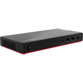 Picture of Lenovo ThinkCentre M75n 11G40002US Desktop Computer - AMD Ryzen 3 3300U Quad-core (4 Core) 2.10 GHz - 8 GB RAM DDR4 SDRAM - 128 GB SSD - Nano - Black