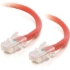 Picture of C2G-14ft Cat5e Non-Booted Crossover Unshielded (UTP) Network Patch Cable - Red