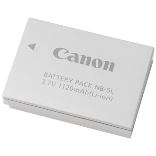 Picture of Canon NB-5L Lithium-Ion Digital Camera Battery