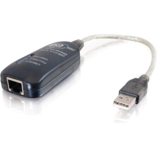 Picture of C2G 7.5in USB 2.0 to Ethernet Adapter