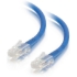 Picture of C2G 3ft Cat5e Non-Booted Unshielded Network Patch Ethernet Cable - Blue