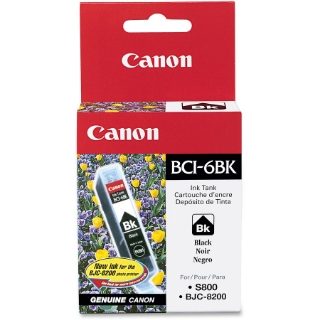 Picture of Canon BCI-6Bk Ink Cartridge