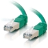 Picture of C2G 14ft Cat5e Molded Shielded (STP) Network Patch Cable - Green