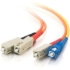 Picture of C2G 5m SC/SC 62.5/125 Mode-Conditioning Fiber Patch Cable - Orange