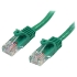 Picture of StarTech.com 5 ft Cat5e Green Snagless RJ45 UTP Cat 5e Patch Cable - 5ft Patch Cord