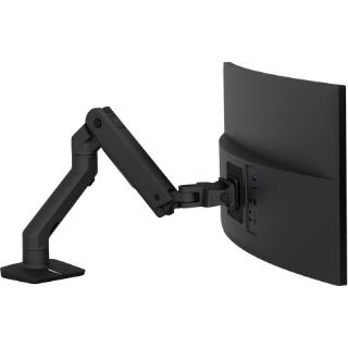 Picture of Ergotron Desk Mount for Monitor, Curved Screen Display - Matte Black