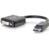 Picture of C2G 8in DisplayPort to DVI-D (Single-Link) Adapter Converter - M/F