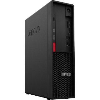 Picture of Lenovo ThinkStation P330 30C70010US Workstation - 1 x Intel Hexa-core (6 Core) i7-8700 3.20 GHz - 16 GB DDR4 SDRAM RAM - 512 GB SSD - Small Form Factor - Raven Black