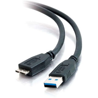 Picture of C2G 3m USB Cable - USB 3.0 A to Micro USB B Cable (10ft) - USB Phone Cable