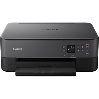 Picture of Canon PIXMA TS TS6420 Inkjet Multifunction Printer-Color-Copier/Scanner-4800x1200 dpi Print-Automatic Duplex Print-200 sheets Input-1200 dpi Optical Scan-Wireless LAN-Wireless PictBridge-Mopria-Canon PRINT App-PIXMA Cloud Link-Canon Plug-in Print