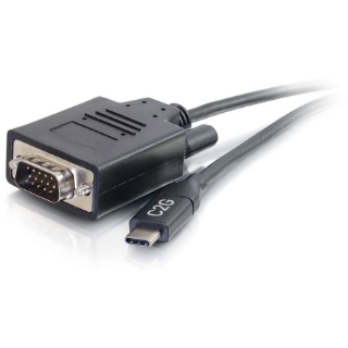 Picture of C2G 1ft USB-C to VGA Video Adapter Cable - M/M