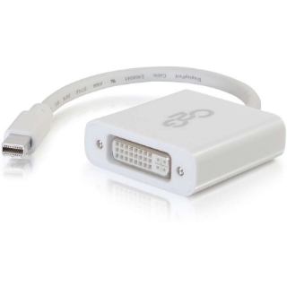 Picture of C2G Mini DisplayPor tot DVI Adapter - White