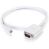 Picture of C2G 6ft Mini DisplayPort to VGA Adapter Cable White