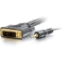 Picture of C2G 25ft Pro Series DVI-D + 3.5mm CL2 M/M Single Link Digital Video Cable