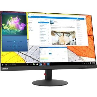 Picture of Lenovo ThinkVision S24q-10 23.8" WQHD WLED LCD Monitor - 16:9 - Raven Black