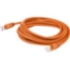 Picture of AddOn 4ft RJ-45 (Male) to RJ-45 (Male) Shielded Straight Orange Cat6 STP PVC Copper Patch Cable