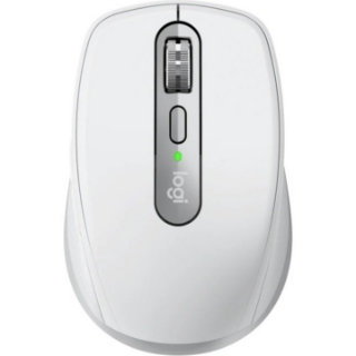 Picture of Logitech MX Anywhere 3 for Mac Compact Performance Mouse, Wireless, Comfortable, Ultrafast Scrolling, Any Surface, Portable, 4000DPI, Customizable Buttons, USB-C, Bluetooth, Apple Mac, iPad, Pale Gray