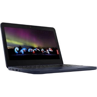 Picture of Lenovo 100w Gen 3 82HY0009US 11.6" Netbook - HD - 1366 x 768 - AMD 3015e Dual-core (2 Core) 1.20 GHz - 4 GB Total RAM - 64 GB Flash Memory - Abyss Blue