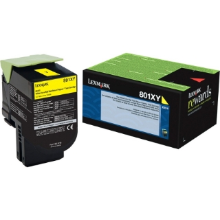 Picture of Lexmark Unison 801XY Toner Cartridge