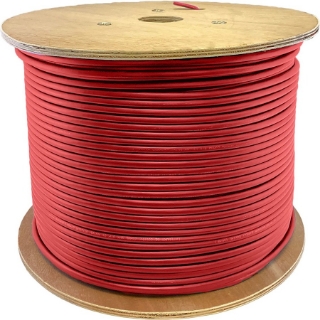 Picture of AddOn 1000ft Non-Terminated Red Cat6 STP PVC Copper Patch Cable