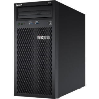 Picture of Lenovo ThinkSystem ST50 7Y48A02MNA 4U Tower Server - 1 x Intel Xeon E-2224G 3.50 GHz - 8 GB RAM - Serial ATA/600 Controller