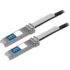 Picture of Cisco SFP-H10GB-CU1M to Brocade (Formerly) 10G-SFPP-TWX-0101 Compatible TAA Compliant 10GBase-CU SFP+ to SFP+ Direct Attach Cable (Active Twinax, 1m)