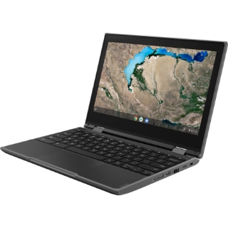 Picture of Lenovo 300e Chromebook 2nd Gen 81MB004UUS 11.6" Touchscreen Chromebook - HD - 1366 x 768 - Intel Celeron N4020 Dual-core (2 Core) 1.10 GHz - 4 GB Total RAM - 32 GB Flash Memory - Black