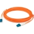 Picture of AddOn 5m LC (Male) to LC (Male) Orange OM4 Duplex Fiber OFNR (Riser-Rated) Patch Cable