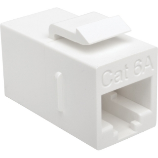 Picture of Tripp Lite Cat6a Straight-Through Modular In-Line Snap-In Coupler (RJ45 F/F)