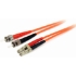 Picture of StarTech.com 2m Fiber Optic Cable - Multimode Duplex 62.5/125 - LSZH - LC/ST - OM1 - LC to ST Fiber Patch Cable