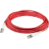 Picture of AddOn 40m LC (Male) to LC (Male) Straight Red OM4 Duplex Plenum Fiber Patch Cable