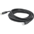 Picture of AddOn 14ft RJ-45 (Male) to RJ-45 (Male) Straight Black Cat6 UTP PVC Copper Patch Cable