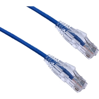 Picture of Axiom 8FT CAT6 BENDnFLEX Ultra-Thin Snagless Patch Cable 550mhz (Blue)