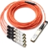 Picture of HPE BladeSystem c - Class QSFP+ to 4x10G SFP+ 15m Active Optical Cable